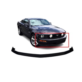 DCP Front Lower Bumper Cover For 2008-2009 Ford Mustang Primed FO1095225