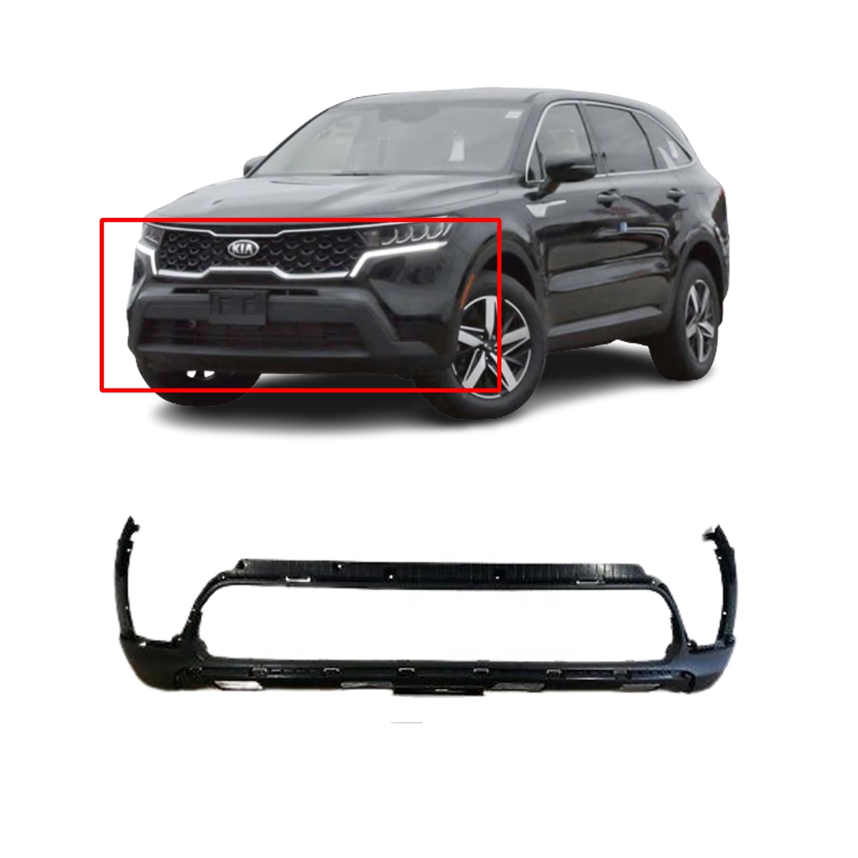 Full Hood Fender and Mirror Kit | KIA SELTOS 2023 Full Hood Fender and Mirror Kit | KIA SELTOS 2023