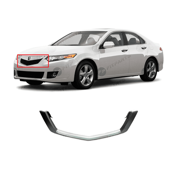 DCP Front Lower Molding for 2009-2010 Acura TSX 2.4L 3.5L 09-10 71123TL2305 AC1216100