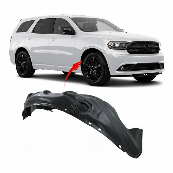 DCP Front Passenger Side Fender Liner For 2011-2017 Dodge Durango CH1249156