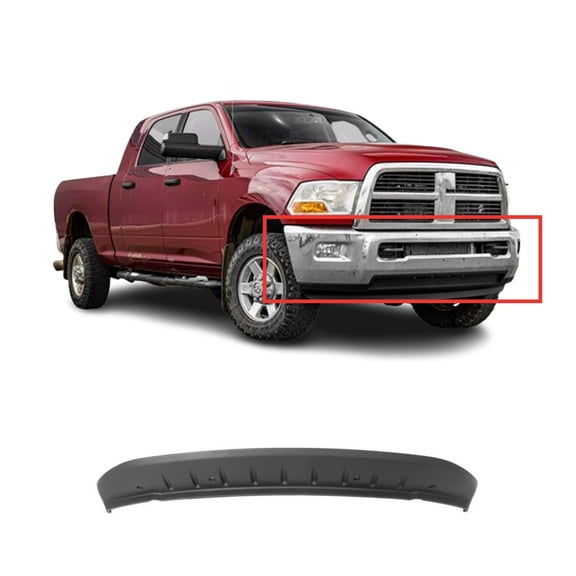 DCP Front Primed Bumper Cover 2009-2018 Dodge RAM 1500 CH1090133