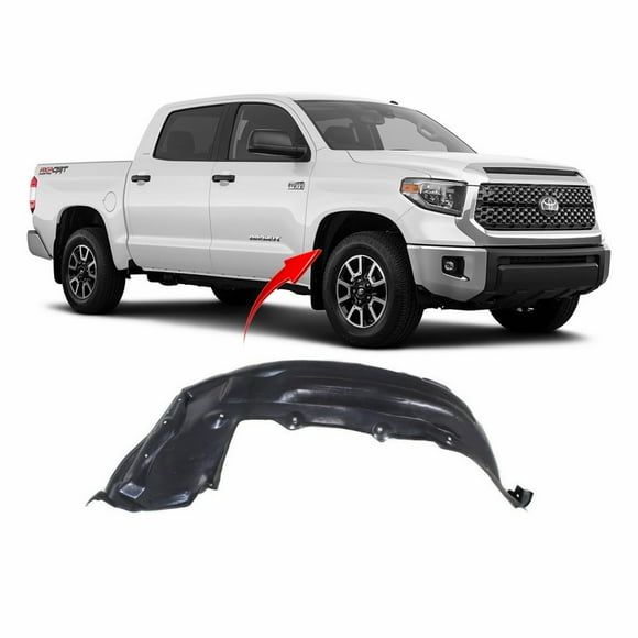DCP Front Right Passenger Side Fender Liner For 2014-2021 Toyota Tundra TO1249190