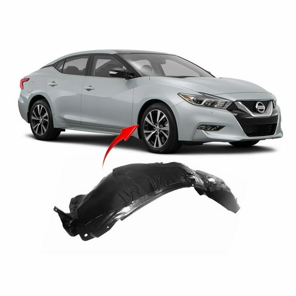 DCP Front Right Passenger Side Fender Liner For 2016-2019 Nissan Maxima NI1249154
