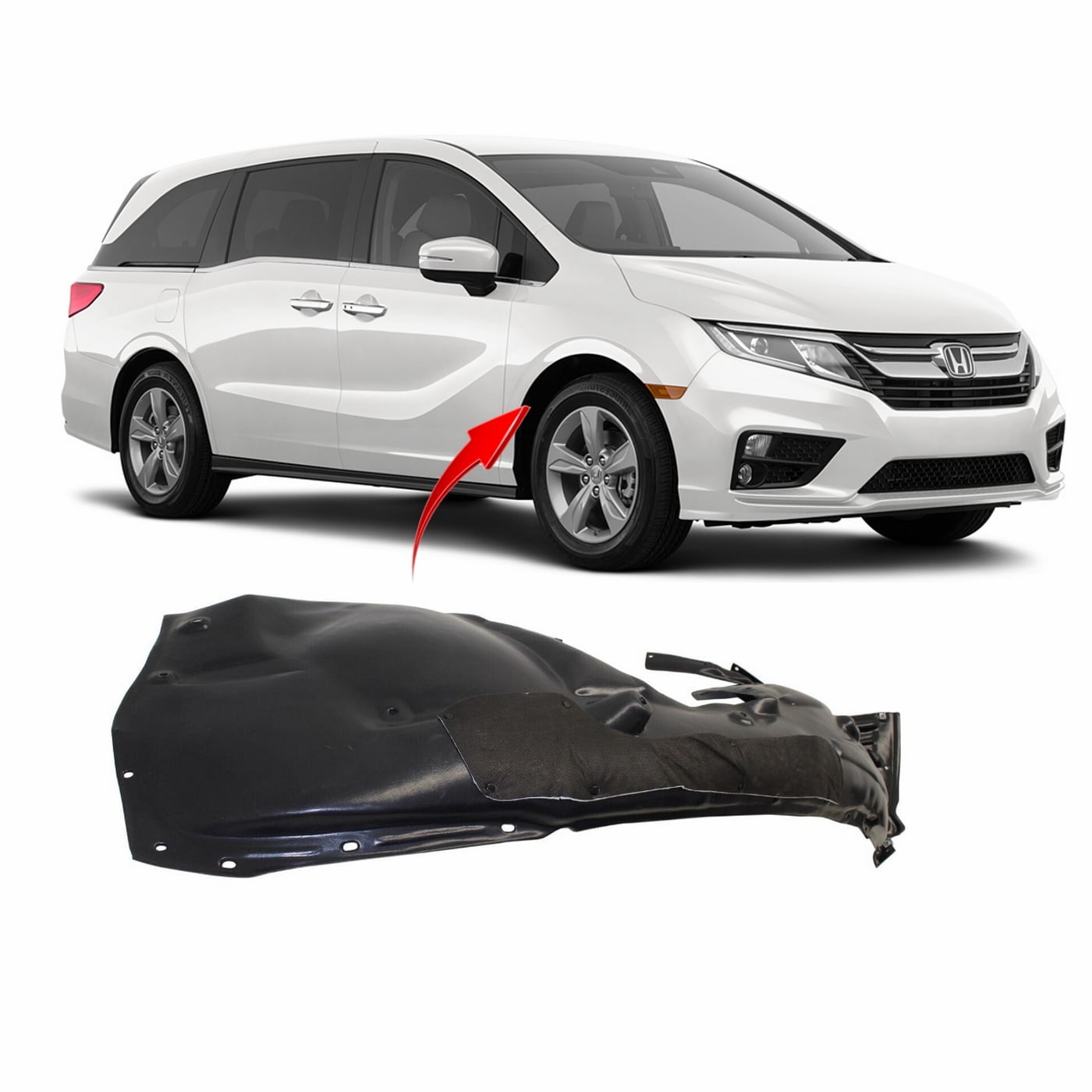 Standard Hood Fender & Mirror Kit | HONDA ODYSSEY 2021 Standard Hood Fender & Mirror Kit | HONDA ODYSSEY 2021