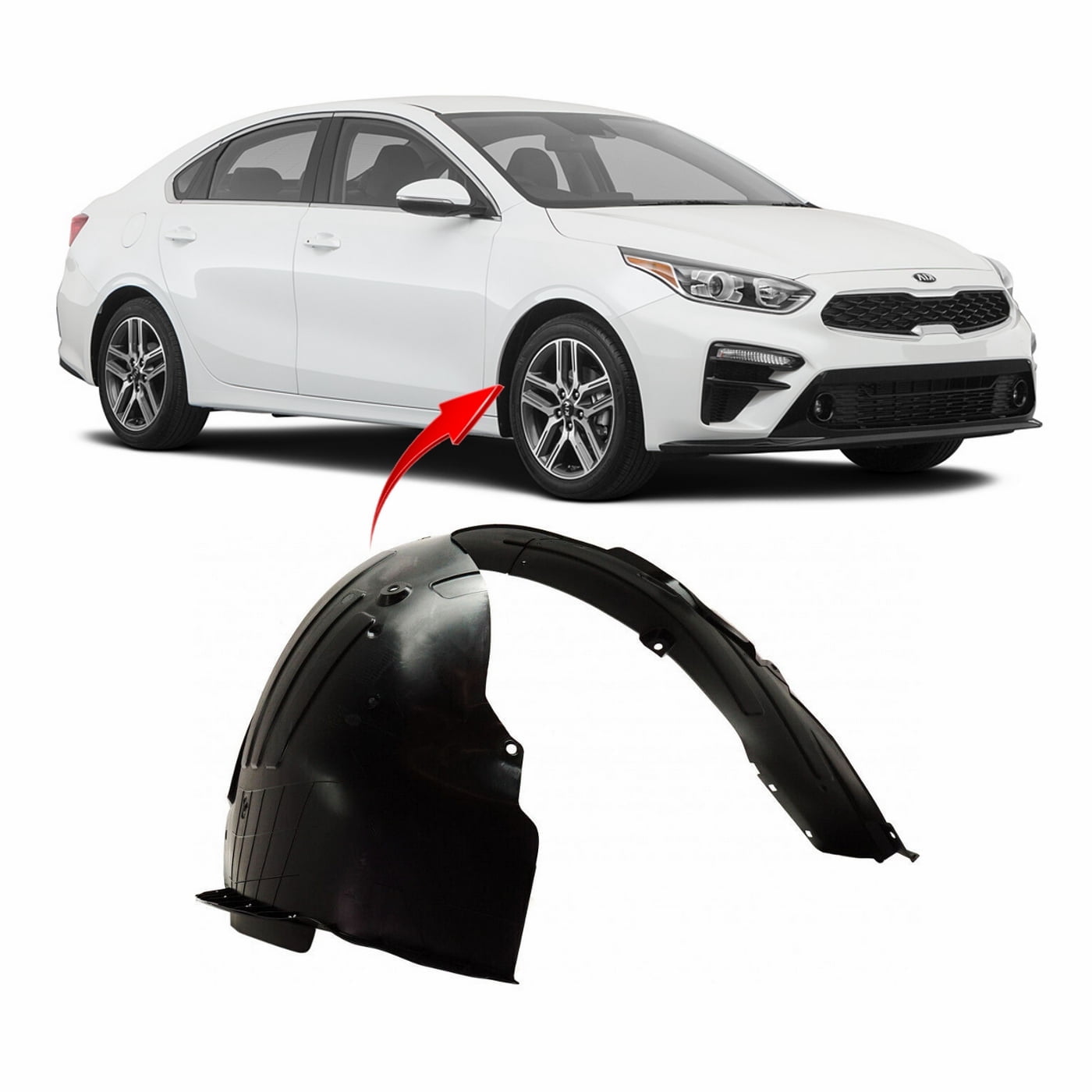 Hood & Fender + Mirrors Kit | Kia Forte5 2020 Hood & Fender + Mirrors Kit | Kia Forte5 2020