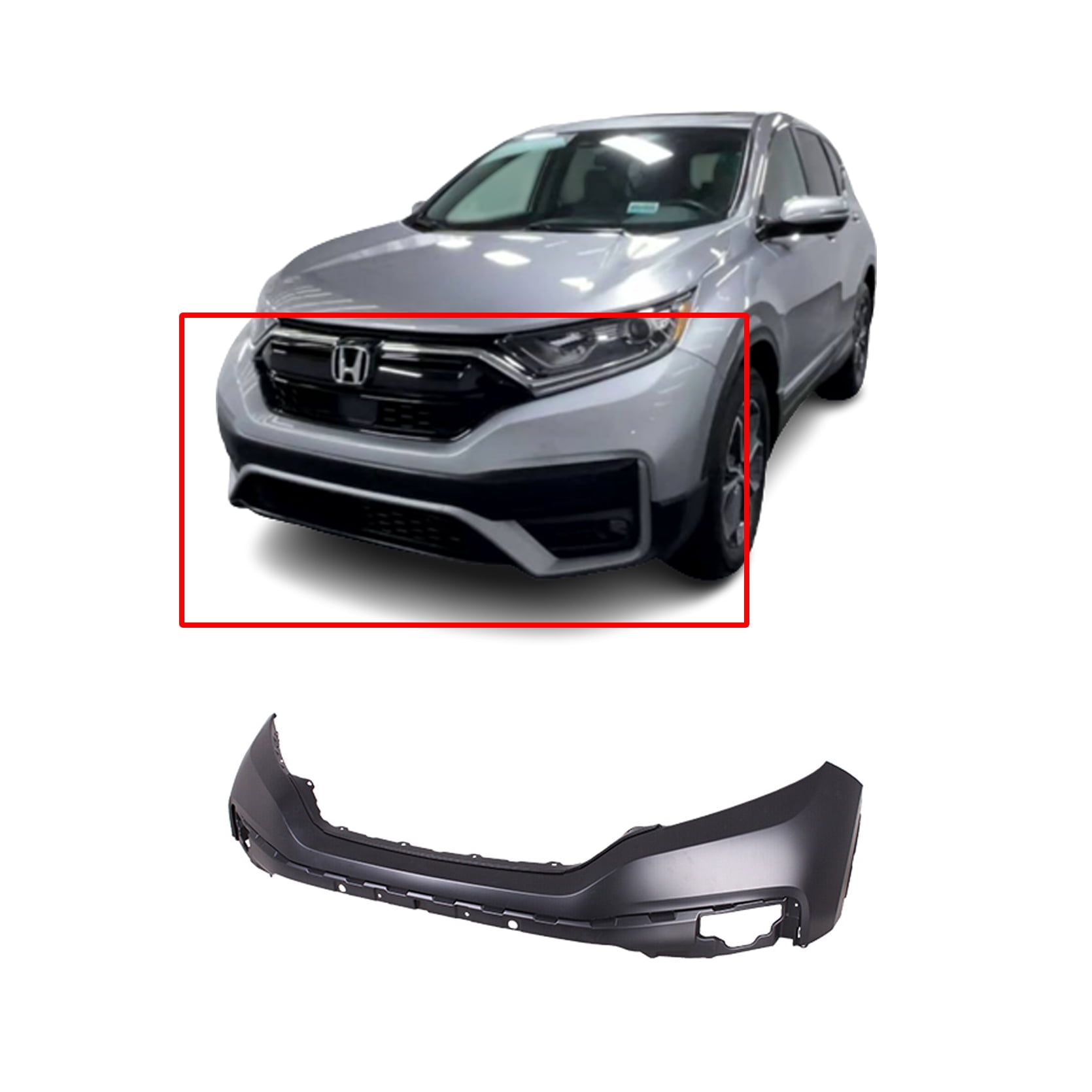 2020 Honda Crv Front Bumper DCP Front Upper Bumper Cover For 2020-2022 Honda CR-V Primed HO1014106