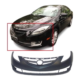 DCP Primed Front Bumper Cover Fascia Direct Fit for 2009-2013 Mazda 6 09-13