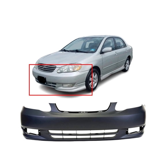 To1000464 Toyota Corolla Front Bumpers for Auto Repairs