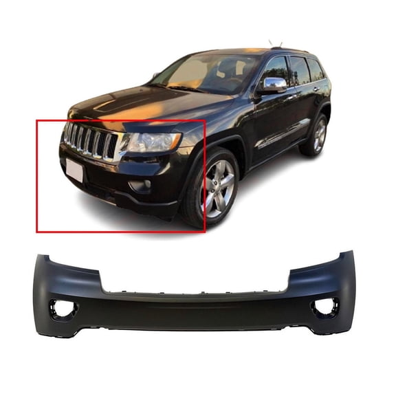 DCP Primed Front Bumper Cover Fascia for 2011-2013 Jeep Grand Cherokee 11-13