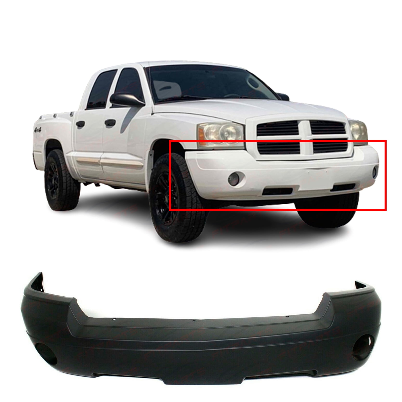 2005 Dodge Dakota Front Bumper