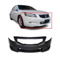 DCP Primed Front Bumper Cover for 2008 2009 2010 Honda Accord Coupe 2