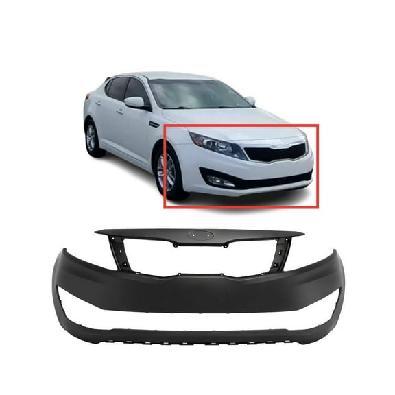 DCP Primed Front Bumper Cover for 2012-2013 Kia Optima USA Built EX LX 12 13