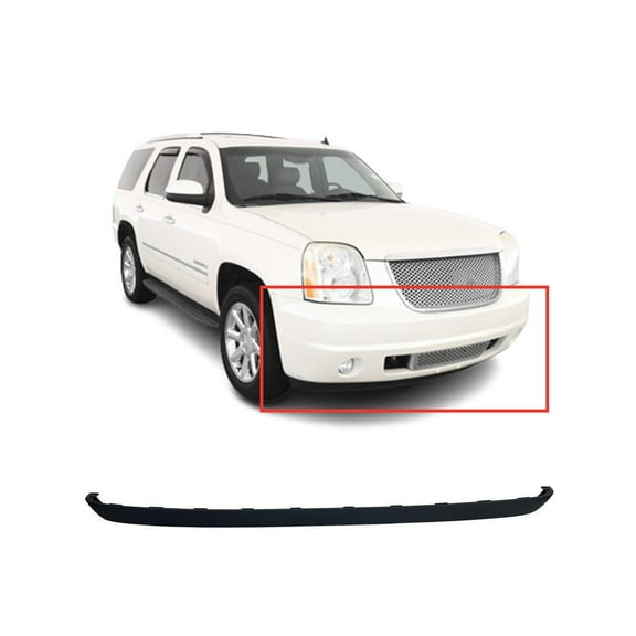 DCP Primed Front Lower Bumper Cover Fascia for 2007-2014 GMC Yukon / Yukon XL 1500