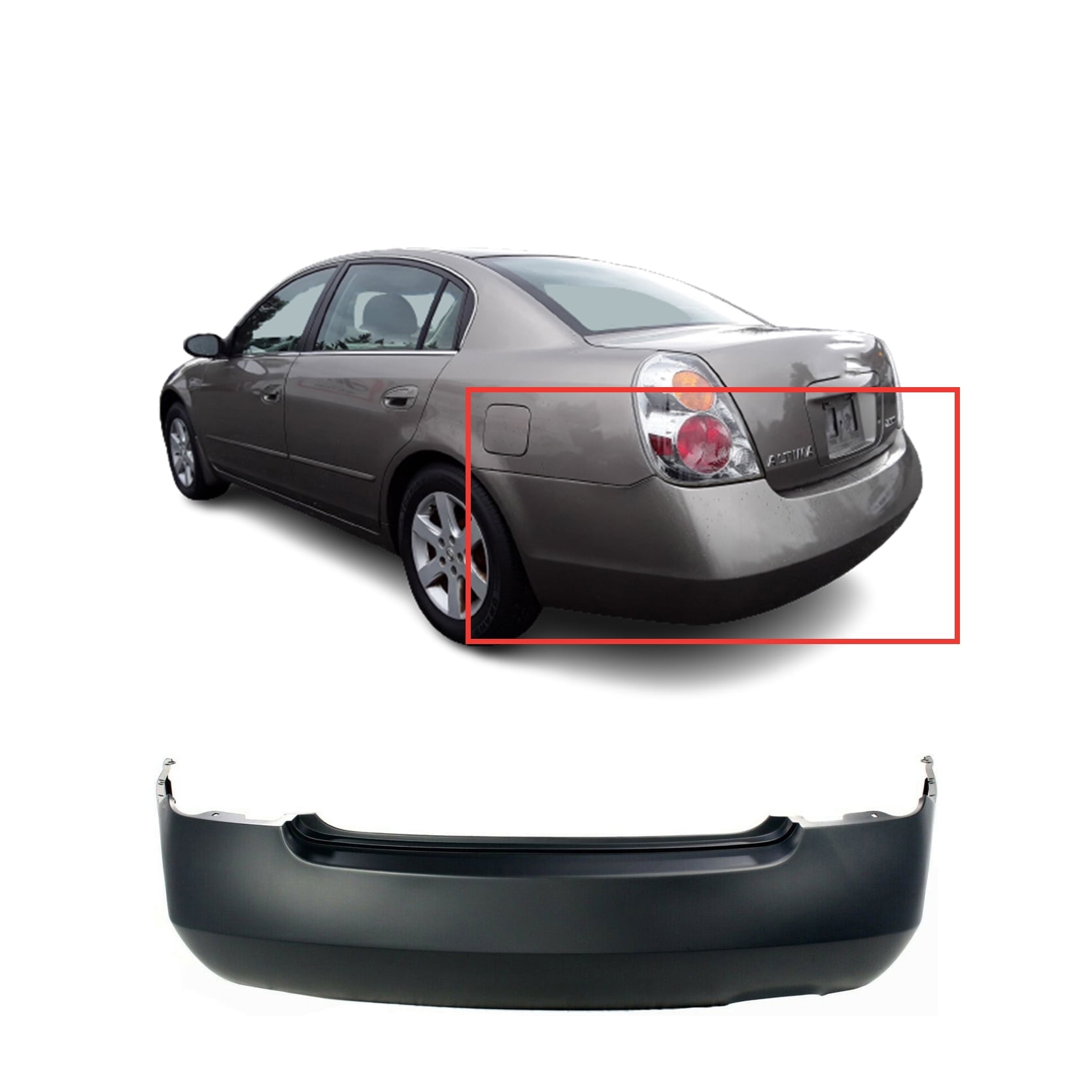 Nissan Altima Rear Bumper Cover