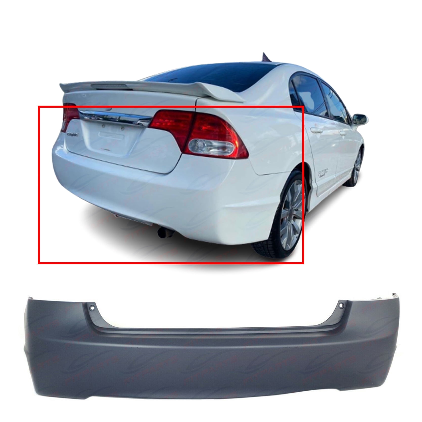 Honda Civic Rear Bumper