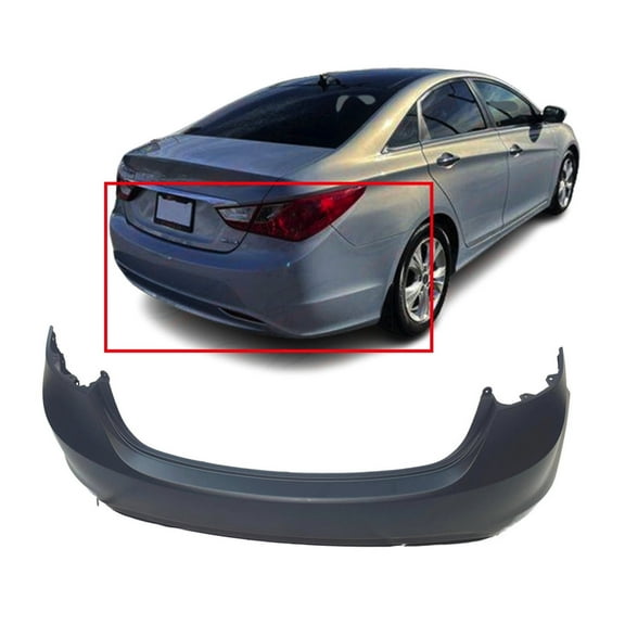 DCP Primed Rear Bumper Cover for 2011 2012 2013 Hyundai Elantra Sedan 11 12 13