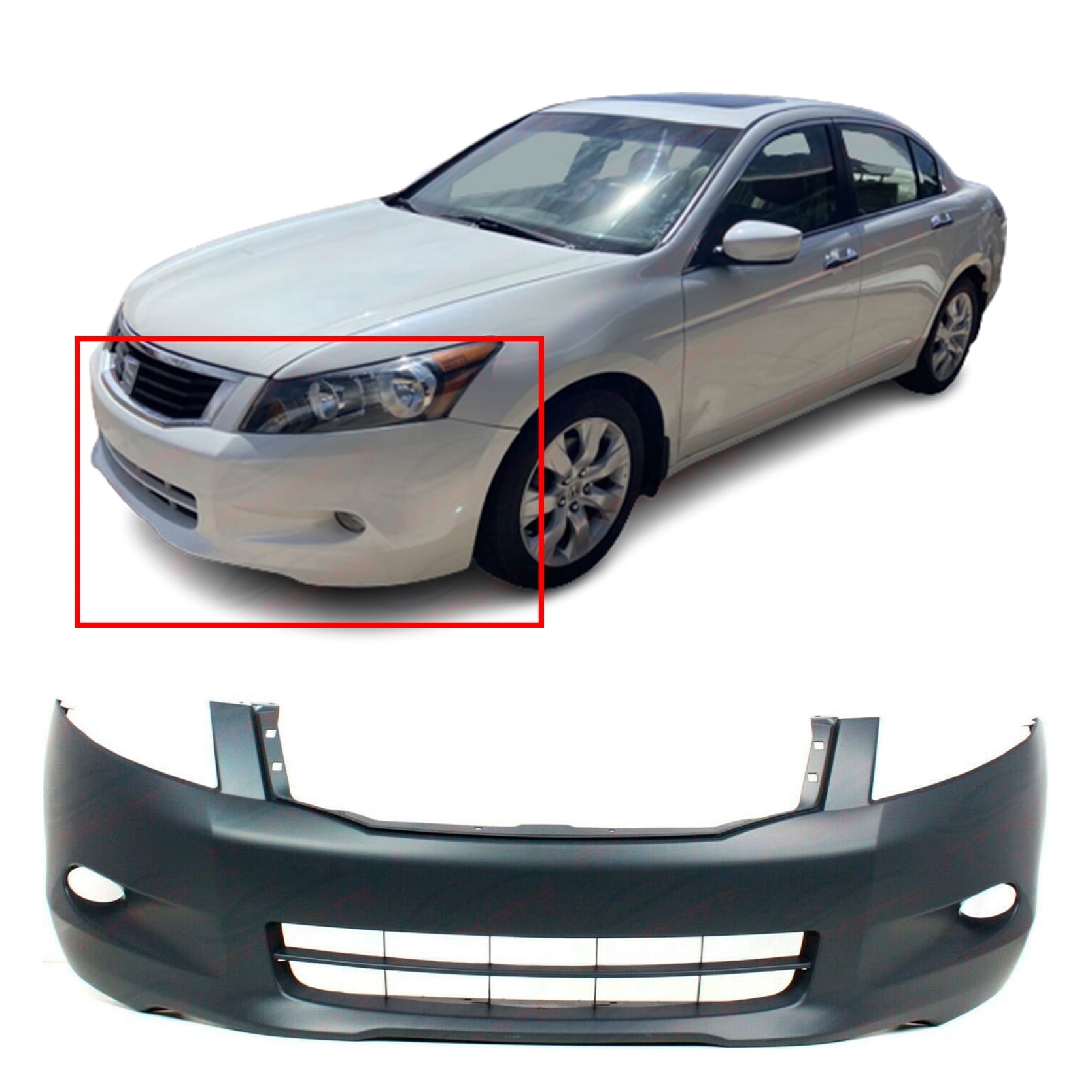 Front Bumper Honda Accord 2009