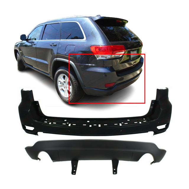 DCP Rear Bumper Cover Kit for 20112015 Jeep Grand Cherokee CH1100954