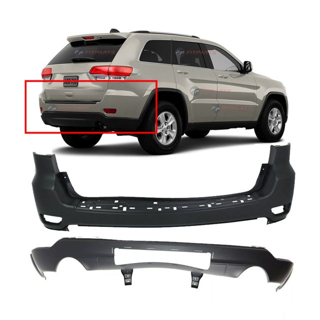 DCP Rear Bumper Cover Kit for Jeep Grand Cherokee 20112015 CH1100952