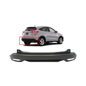 DCP Rear Bumper Cover for Honda HR-V 2016-2018 Textured Black HO1100289