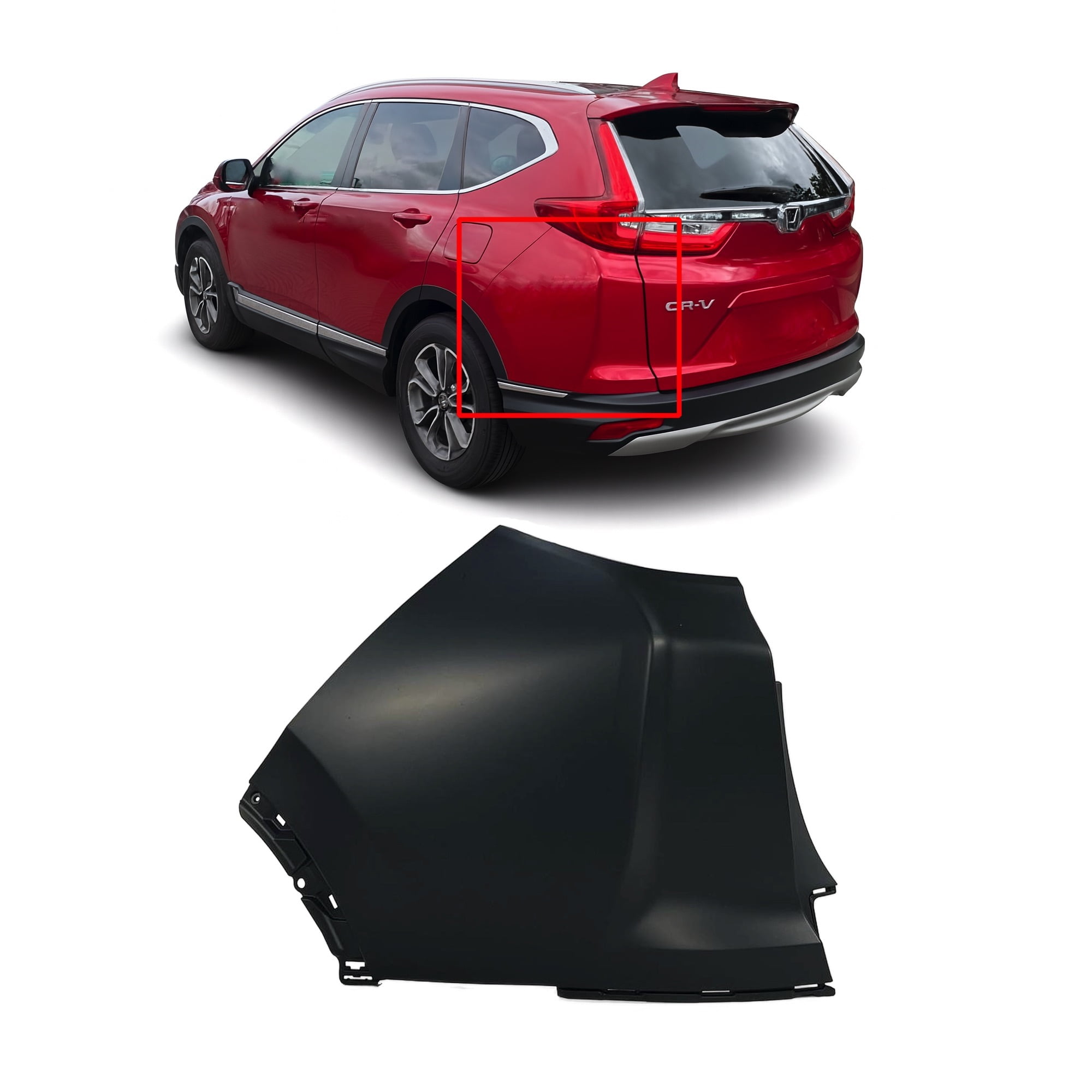OEM Honda Front Bumper To Fender Brackets Set For 2017-2022 CR-V (Left & Right)