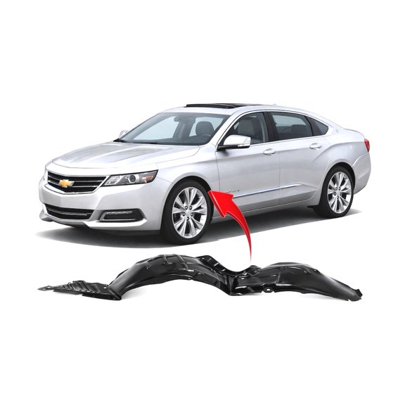 DCP Replacement for Chevrolet Impala 2014-2020 Front Driver Side Fender Liner. LT, LS, LTZ, Premier Models 84204441 GM1248238