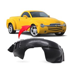 DCP Replacement for Chevrolet SSR 2003-2006 Front Passenger Side Fender Liner. Models 15774266 GM1251119