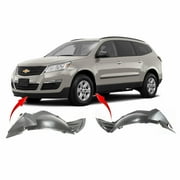 DCP Set of 2 Fender Liners for Chevrolet Traverse 2009-2017 GM1248208 GM1249208