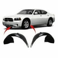 thumbnail image 1 of DCP Set of 2 Fender Liners for Dodge Charger, Magnum 2005-2010 CH1250128 CH1251128, 1 of 8