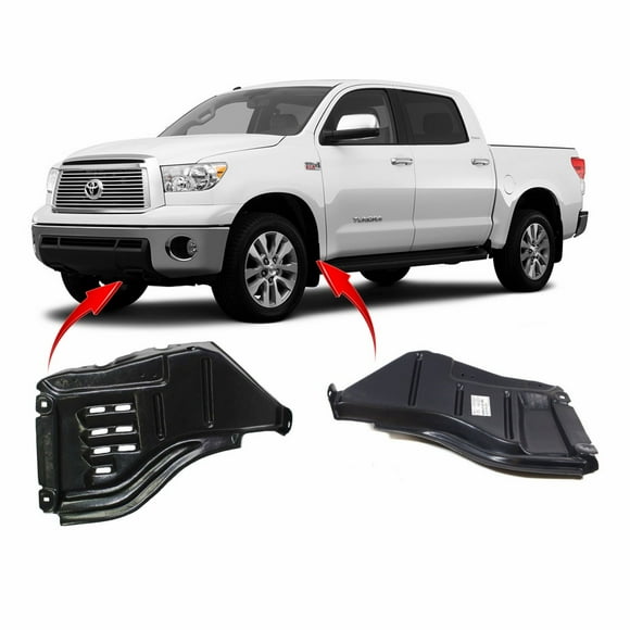 DCP Set of 2 Fender Liners for Toyota Tundra 2007-2013 TO1248147 TO1249147