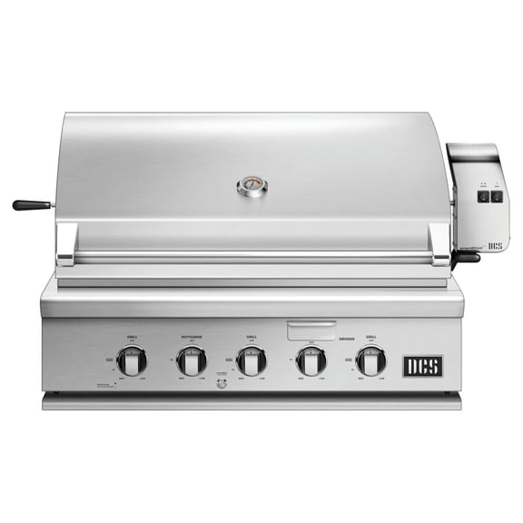 DCS Series 7 36-Inch Built-In Propane Gas Grill With Rotisserie - BH1-36R-L