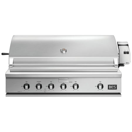 DCS by Fisher & Paykel - Traditional 48" Built-In Gas Grill - Brushed Stainless Steel