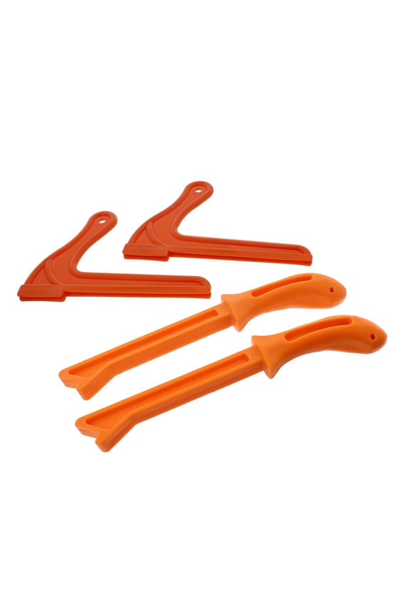 4 Pack Safety Push Sticks Straight Push Blocks and V Style Push Sticks Set