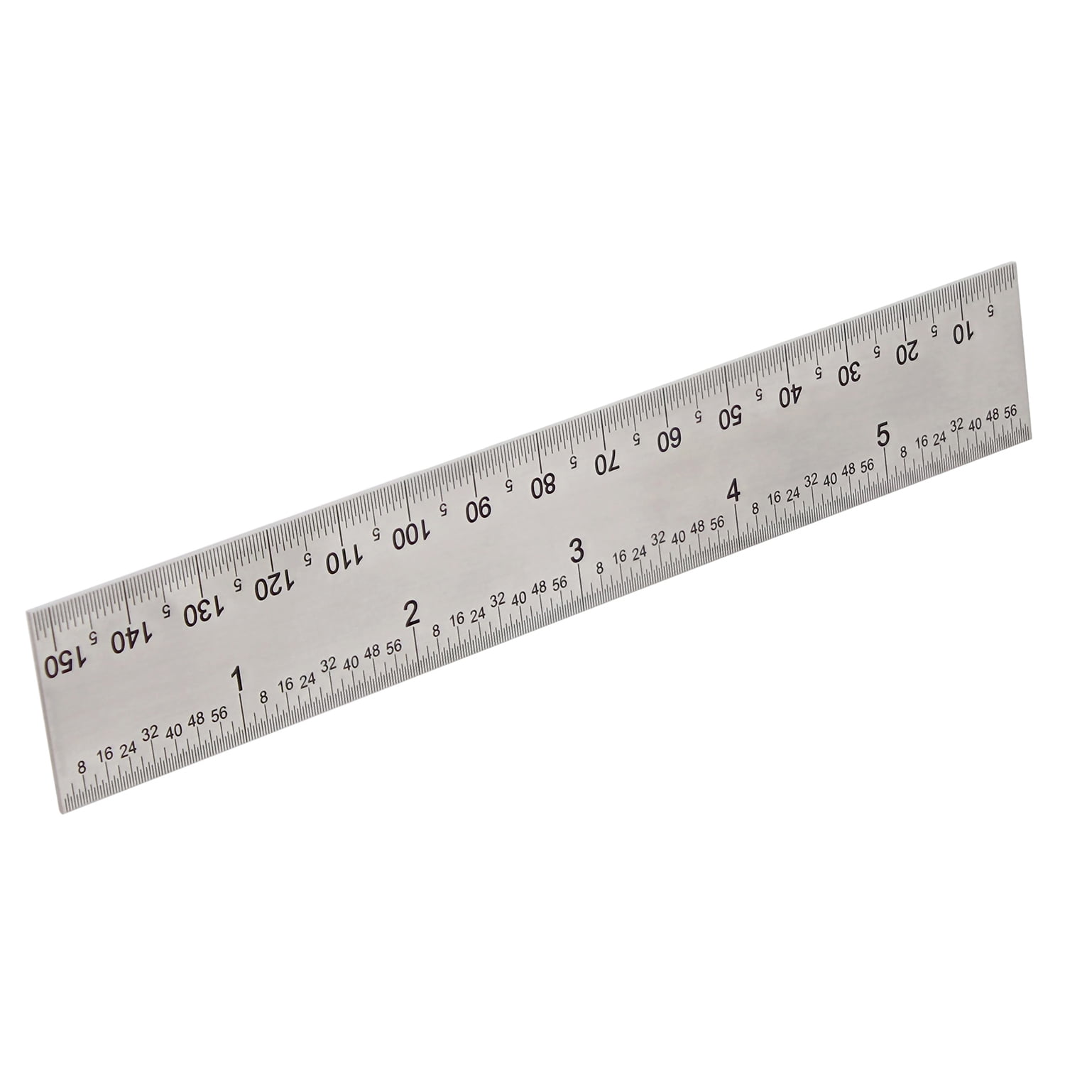 Benchmark 10 Ea 150mm/6 Machinist Ruler English Metric Grads Satin  Stainless