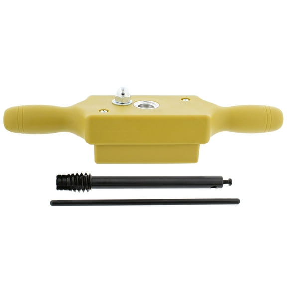 DCT Plastic Jig Dowel Thread Tap Kit - 3/4in x 6TPI Threading Box and Steel Tap