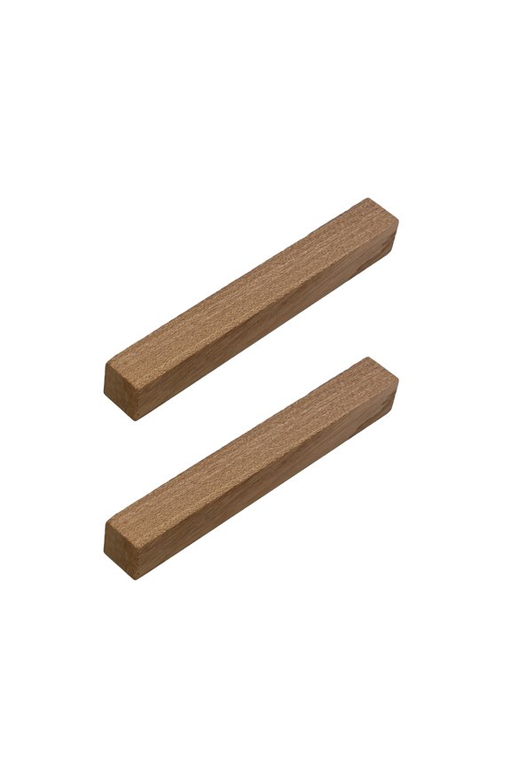 | Wood Turning Blanks 2pk 3/4" x 3/4" x 6" Inch Sapele Wood Pen Blanks