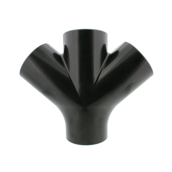 DCT Woodworking 3-Way Dust Collection Junction 4” Inch Hose Coupler Y Fitting