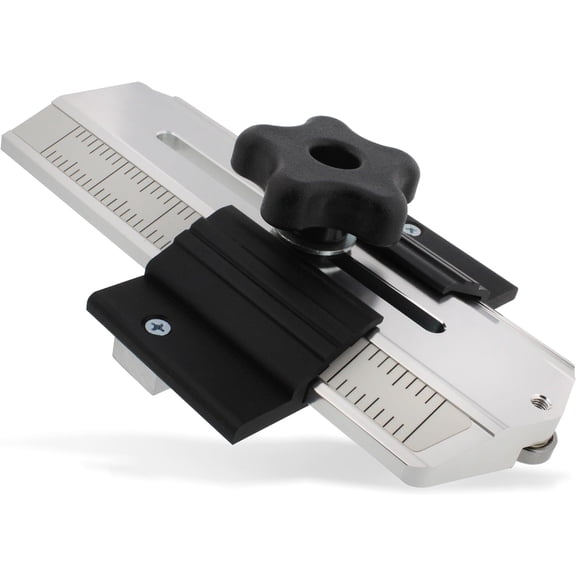 DCT Woodworking Thin Rip Table Saw Jig Guide Tool for Router or Band Saw Cutting Wood/Ripping Chair Slates, Cabinet