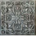thumbnail image 1 of DCT10-Milan 2 ft. x 2 ft. PVC Glue-up or Lay-in Ceiling Tile in Reclaimed Tin (100 Sq.ft / Pack) - 25 Pieces, 1 of 11