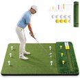 thumbnail image 1 of SwingRex 3-in-1 Golf Hitting Mat Practice Turf for Indoor Outdoor Swing Chipping Putting, 1 of 9