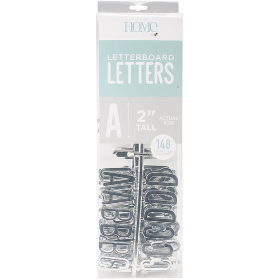 DCWV Silver 2 Inch Letters