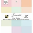 thumbnail image 1 of DCWV Single-Sided Cardstock Stack 6"X6" 42/Pkg-Pastels Solid, 1 of 1