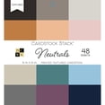 thumbnail image 1 of DCWV Single-Sided Cardstock Stack 6"X6" 48/Pkg-Neutrals, 12 Solid Colors/4 Each, 1 of 3