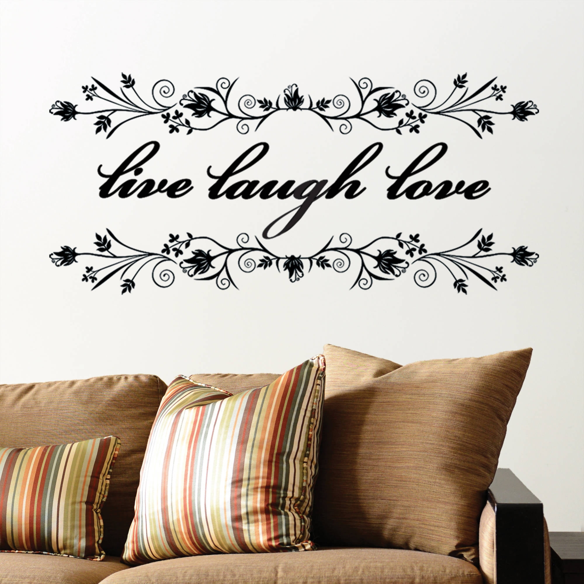 DCWV Vinyl Live Laugh Love Wall Decal