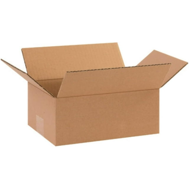 DCYP - 25 Pack of 10x7x4” Corrugated Cardboard Packing Shipping Mailing Moving Carton Boxes Cube