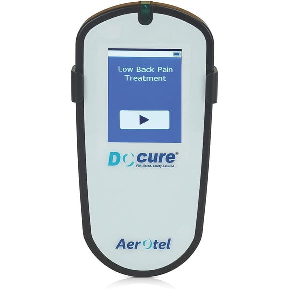 DCcure A Safe, Patented FDA Registered ElectroMagnetic Field Therapy Device Clinically Proven to Relieve Low Back Pain.