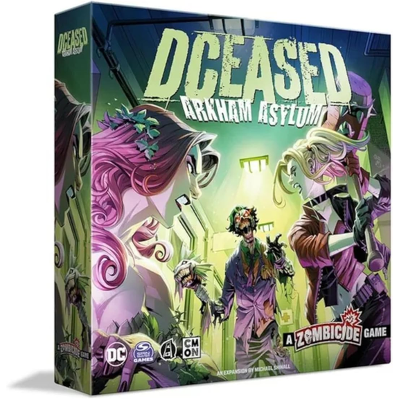 BOARD GAME CMON DCeased Arkham Asylum Expansion