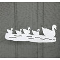 thumbnail image 1 of DCentral DUCK FAMILY Flexible Screen Magnet: Double-Sided Décor; For NON-RETRACTABLE Screens, Multipurpose, Helps to Stop Walking into screens, Covers small tears in Screens, Size L 4.4" x W 7.6 ", 1 of 8