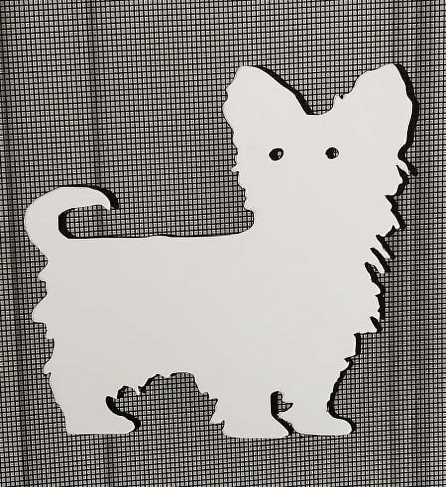 DCentral Yorkshire Terrier "Yorkie" Flexible Screen Magnet: Double ...