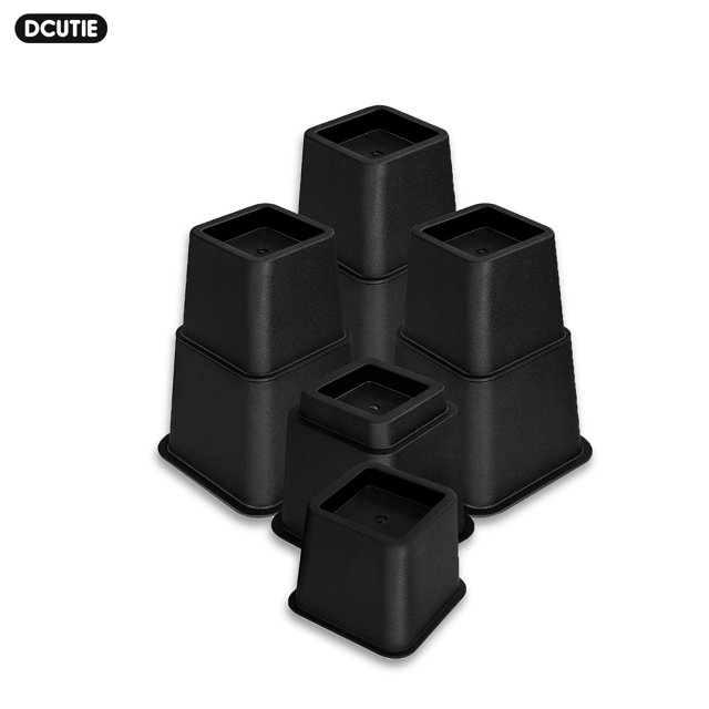 DCutie Bedding Adjustable Bed Furniture Risers Elevation in Heights 3